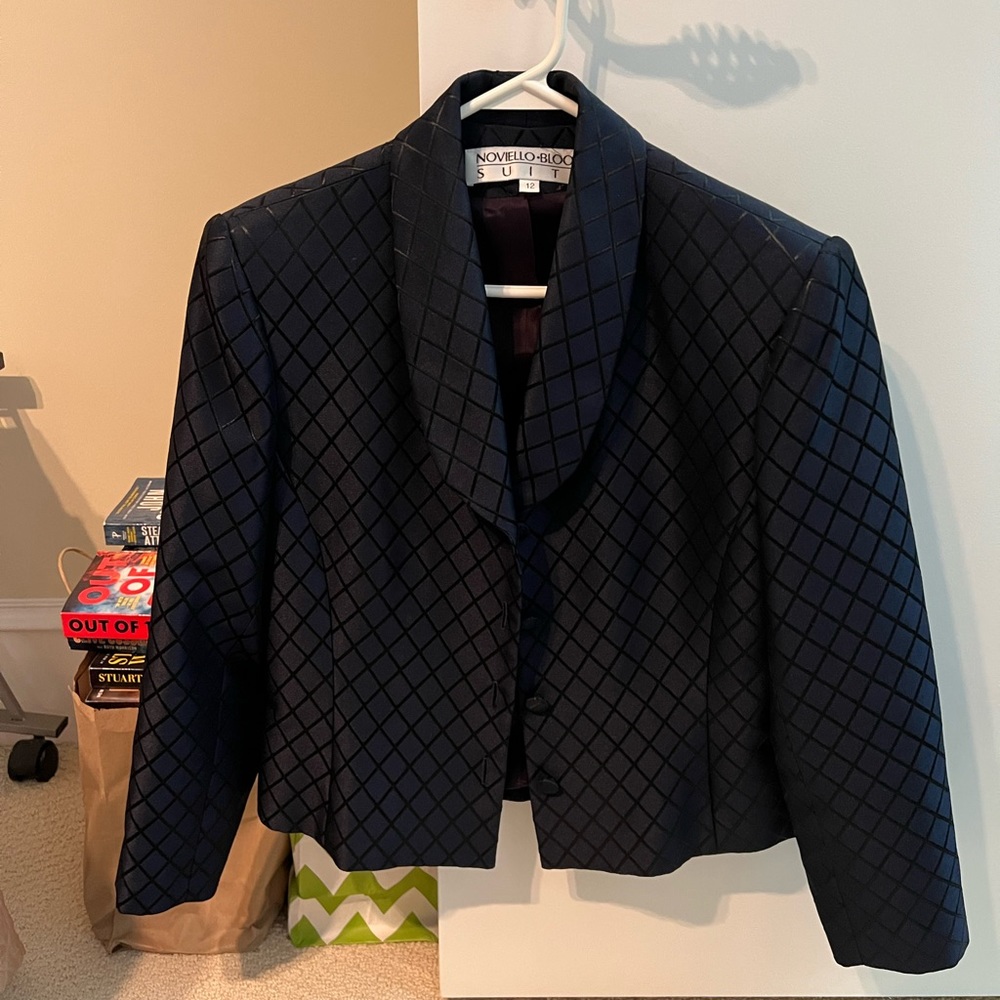 HP 🎉Vintage Noviello bloom suit jacket